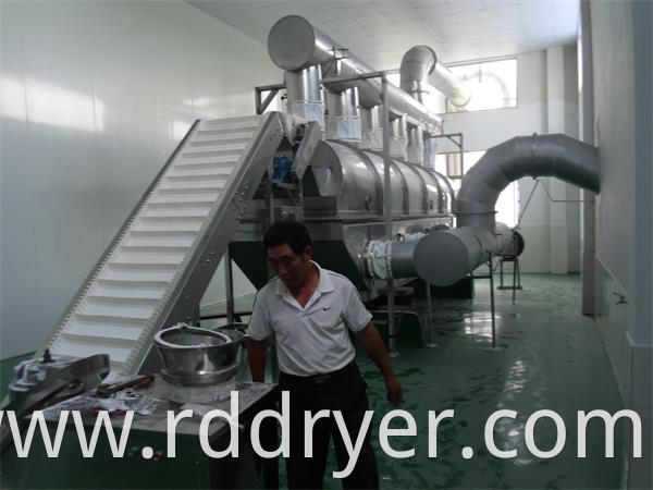 Sodium Chloride Vibrating Fluid Bed Drying Machine